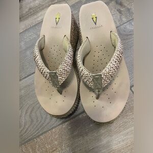 Volatile wedge sandals